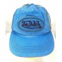 VON DUTCH BASEBALL CAPPELLINO CON VISIERA  REGOLABILE LM9100/27f RICAMO CELESTE