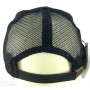 NINE LIVE BERRETTO CAPPELLINO CON VISIERA REGOLABILE NERO RETE BASEBALL BORCHIE
