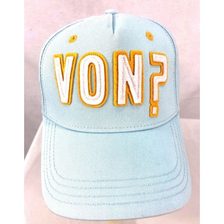 VON DUTCH BASEBALL CAPPELLINO CON VISIERA REGOLABILE  Pacht celeste LM989D/TD27