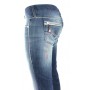 JEANS CLINK IDEA W PANTALONI DONNA SEMI ELASTICIZZATO BLU DENIM MACCHIE V/BASSA TG32