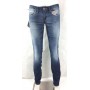 JEANS CLINK IDEA W PANTALONI DONNA SEMI ELASTICIZZATO BLU DENIM MACCHIE V/BASSA TG32