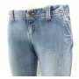 CLINK JEANS TOP GUN  PANTALONI DONNA SEMI ELASTICIZZATO ZAMPA DENIM VITA BASSA TG 26