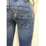 JEANS PINOCCHIETTO BERMUDA BRILLANT MET  DONNA RAGAZZA DENIM VINTAGE STOCK TG 30