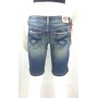 JEANS PANTALONCINO BERMUDA AIKO TAKE TWO DONNA BLU DENIM VINTAGE STOCK TG 27