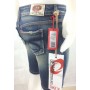 JEANS PANTALONCINO BERMUDA AIKO TAKE TWO DONNA BLU DENIM VINTAGE STOCK TG 28
