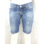 JEANS BERMUDA PANTALONCINI ANGEL DEVIL DONNA  DENIM VINTAGE STOCK LOGO TG 27