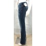 MET JEANS PANT BORE WMN 5T DONNA ADERENTI V.BASSA ZAMPETTA DENIM BLU TG 31