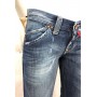 MET JEANS PANT BORE WMN 5T DONNA ADERENTI V.BASSA ZAMPETTA DENIM BLU TG 31