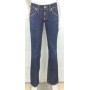 MET JEANS PANT NEW LADY DONNA ZAMPA ADERENTI VITA MEDIA BASSA DENIM tg 28