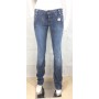 JEANS PANTALONI MET TORONTO DONNA VITA BASSA  LEGGERA SVASATURA DENIM TG 31