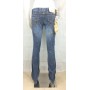 JEANS PANTALONI MET TORONTO DONNA VITA BASSA  LEGGERA SVASATURA DENIM TG 31