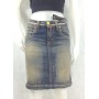 GONNA ADERENTE JEANS TAKE TWO VESNA DONNA LONGUETTE DENIM VINTAGE STOCK TG26