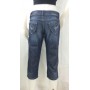 JEANS PINOCCHIETTO BERMUDA ANGEL DEVIL DONNA RAGAZZA RICAMO TASCHE STOCK TG25