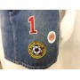 MINIGONNA GONNA JEANS UMM  DONNA RAGAZZA GONNA DENIM VINTAGE STOCK TG42