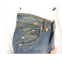 GONNA JEANS MAGGIE DONNA ADERENTI LONGUETTE DENIM VINTAGE STOCK TG 25