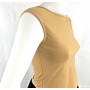 DIMENS DANZA SMANICATO t-shirt top slim donna stock sport palestra fitness tg L