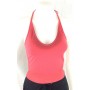 DIMENS DANZA T-SHIRT top donna stock palestra sport fitness ginnastica ROSSO TG M