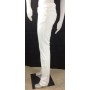 PANTALONI JEANS JEANSENG SLIM DREAM COTONE BIANCO RAGAZZA DONNA ADERENTI TG 27