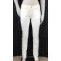 PANTALONI JEANS JEANSENG SLIM DREAM COTONE BIANCO RAGAZZA DONNA ADERENTI TG 28