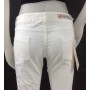 PANTALONI JEANS JEANSENG SLIM DREAM COTONE BIANCO RAGAZZA DONNA ADERENTI TG 30