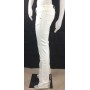 JEANS PANT MET VITTORIA/S BIANCO DONNA ADERENTI VITA MEDIO SVASATO STOCK TG 32