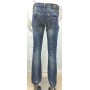 JEANS PANTA NEW BODY 5T BRILLANTINI DONNA ADERENTI VITA BASSA ZAMPA DENIM TG 27