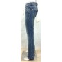 JEANS PANTA NEW BODY 5T BRILLANTINI DONNA ADERENTI VITA BASSA ZAMPA DENIM TG 31