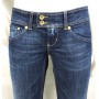 MET JEANS PANTALONI VITTORIA FIX BLUE  DONNA ADERENTI V.BASSA SVASATURA TG 25