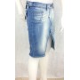 GONNA LONGUETTE  NINE LIVE DONNA  RAGAZZA GONNA DENIM VINTAGE STOCK MIS L