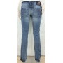JEANS PANTALONI MET BODY/S 5T DONNA ZAMPA LEGGERA  ADERENTI DENIM STRAPPI TG28