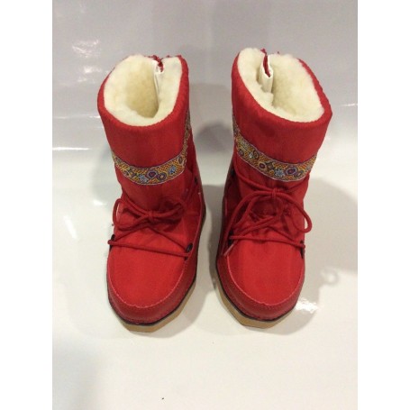 Doposci Scarponcino lana  Scarpe Da Neve, Bambino - Bambina 18/20 rosso