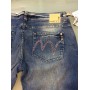 JEANS MET DONNA Bodyss Lavaggi  ADERENTE RETTO DENIM MADE IN ITALY TG 32