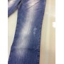 JEANS MET DONNA Bodyss Lavaggi  ADERENTE RETTO DENIM MADE IN ITALY TG 33