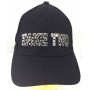 Take two BASEBALL CAPPELLO CON VISIERA BERRETTO REGOLABILE NERO BORCHIE LOGO