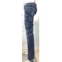 JEANS PANTALONI MET STRENNA  DONNA ADERENTI ZAMPA ELASTICIZ OLOGRAMMA TG 32