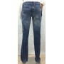 JEANS PANTALONI MET STRENNA  DONNA ADERENTI ZAMPA ELASTICIZ OLOGRAMMA TG 32