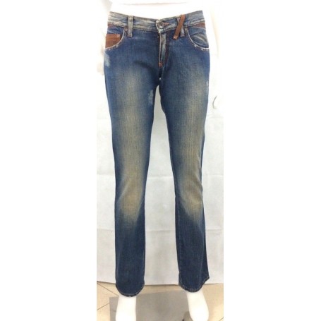 JEANS PANTALONI MET FIONA KARMA DONNA ADERENTI RETTI SOTTO DENIM LAVAGGI TG3