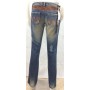 JEANS PANTALONI MET FIONA KARMA DONNA ADERENTI RETTI SOTTO DENIM LAVAGGI TG32