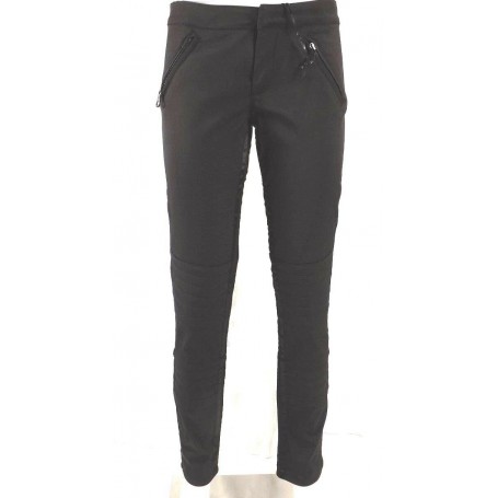 MAGGIE PANTALONI ADY DONNA ADERENTI ELASTICIZZATI TELA MOTOCICL VITA BASSA TG27