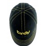 CAPPELLO TIRDY DONNA SUNKEY CON VISIERA EQUITAZIONE BERRETTO REGOLABILE NERO ORO