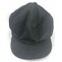 GAS AYKO CAPPELLO DONNA BASCO BERRETTO VELLUTO NERO FODERATO LOGO RICAMO