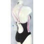 COSTUME ARENA MONTERSON MARRON LOGO NUOTO PISCINA MARE WOMAN INTERO TUFFI DONNA