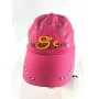 SARAH CHOLE DONNA BASEBALL CAPPELLO CON VISIERA BERRETTO REGOLABILE STRASS LOGO