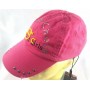 SARAH CHOLE DONNA BASEBALL CAPPELLO CON VISIERA BERRETTO REGOLABILE STRASS LOGO