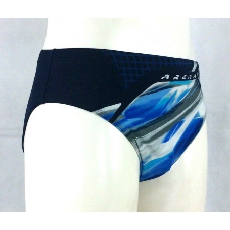 COSTUME ARENA SAMAO NAVY SLIP FASCIA LARGA UOMO NUOTO PISCINA MARE MIS 54