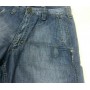 JEANS PANTALONCINI FRANKIE GARAGE PINOCCHIETTO UOMO LARGHI BERMUDA DENIM TG28