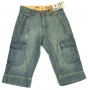 JEANS PANTALONCINI AREMBI PINOCCHIETTO UOMO COMODI BERMUDA DENIM TG 28