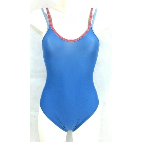 COSTUME PISCINA INTERO LIEGI GIRL BAMBINA NUOTO MARE 8 ANNI AZZURR ACQUARAPID