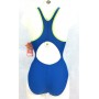 COSTUME PISCINA INTERO LIMA GIRL BAMBINA NUOTO MARE FODERATO BLUE AQR 8ANNI