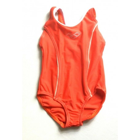 COSTUME PISCINA ARENA INTERO MACETA BAMBINA  3ANNI NUOTO MARE ROSSO